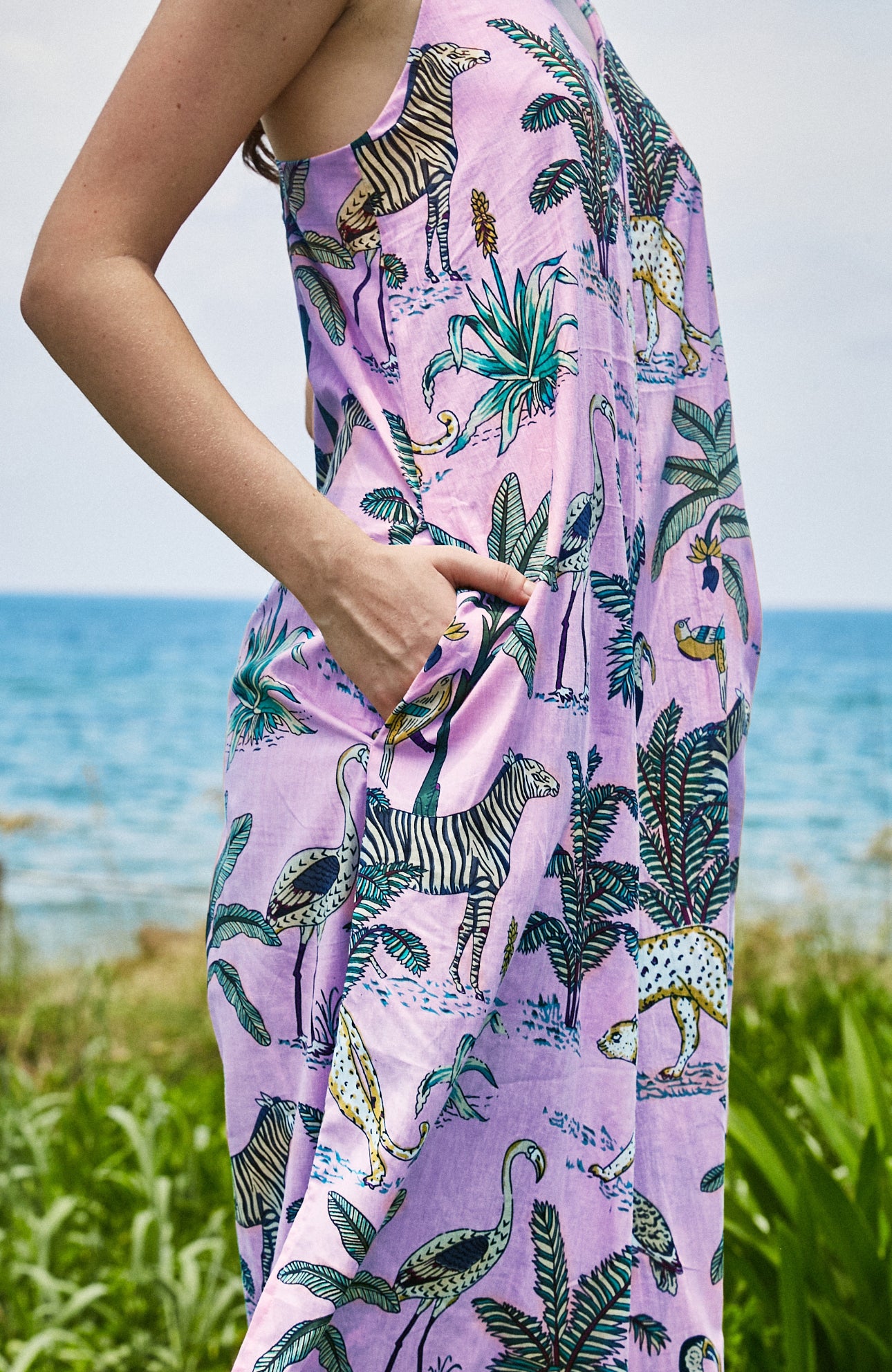 Angel Jumpsuit | Zoo Pink Moon