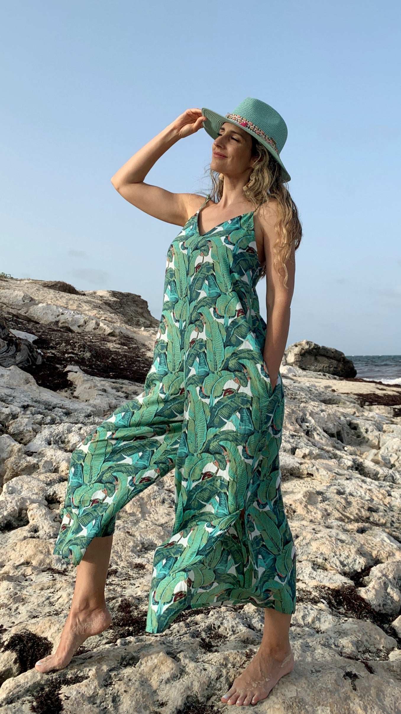 angel jumpsuit resort wear Pick Happy