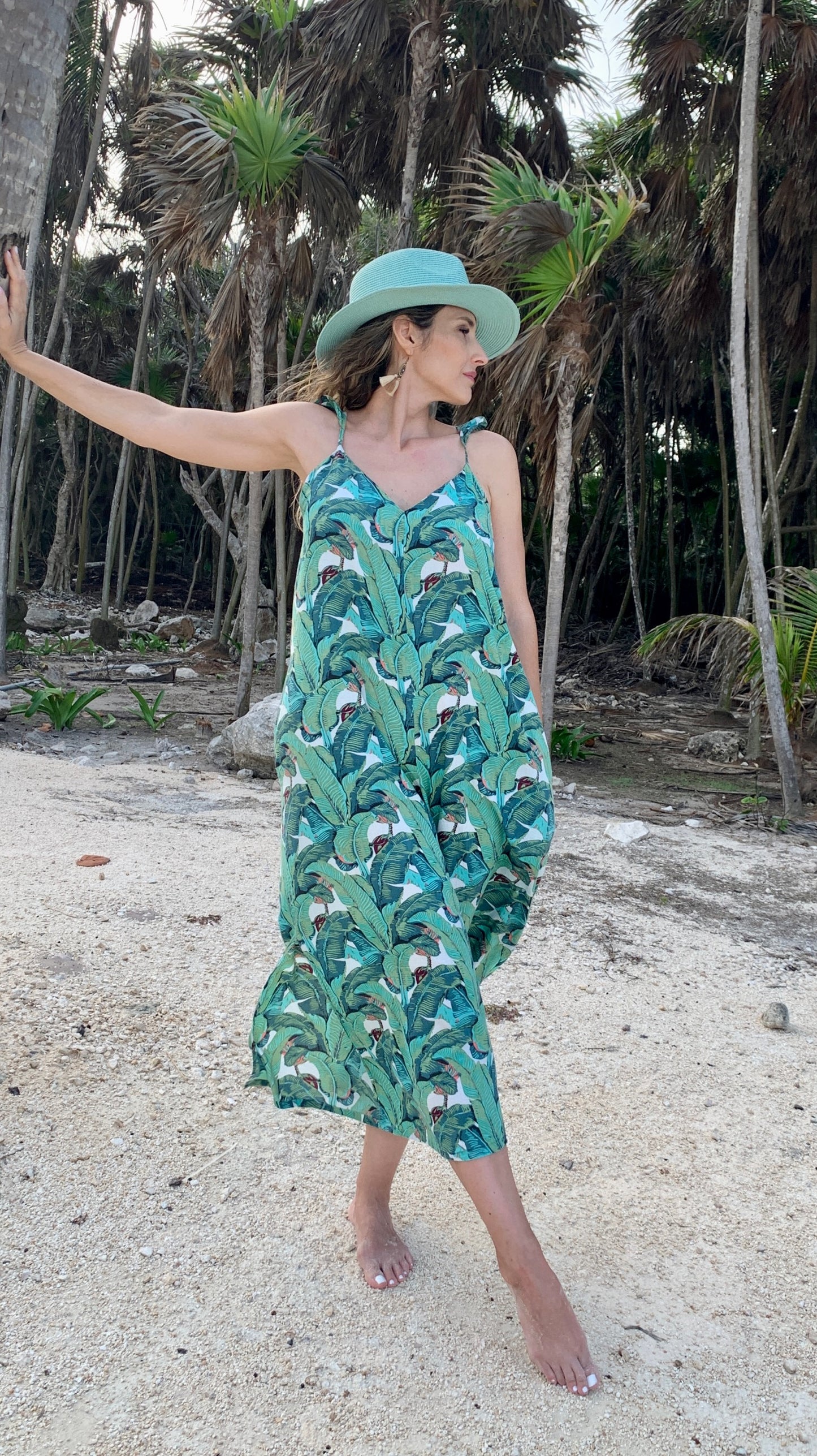 Angel Jumpsuit | Banana Green