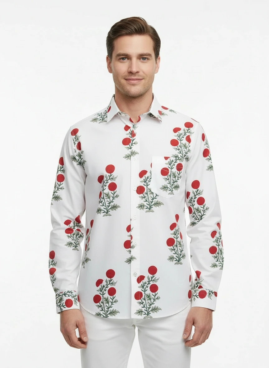 Resort Shirt Unisex Rouge