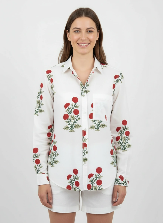 Resort Shirt Unisex Rouge