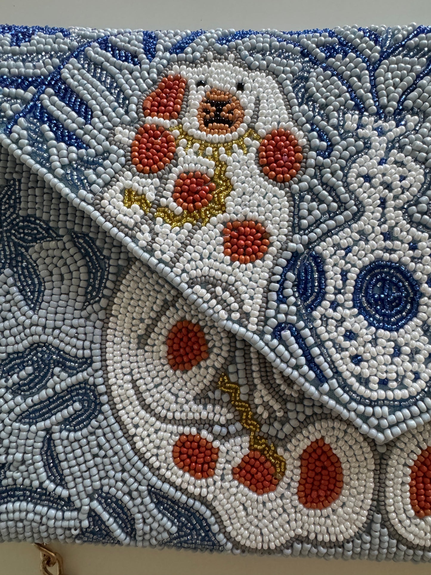 Beaded Clutch Bag | Flower Doggies