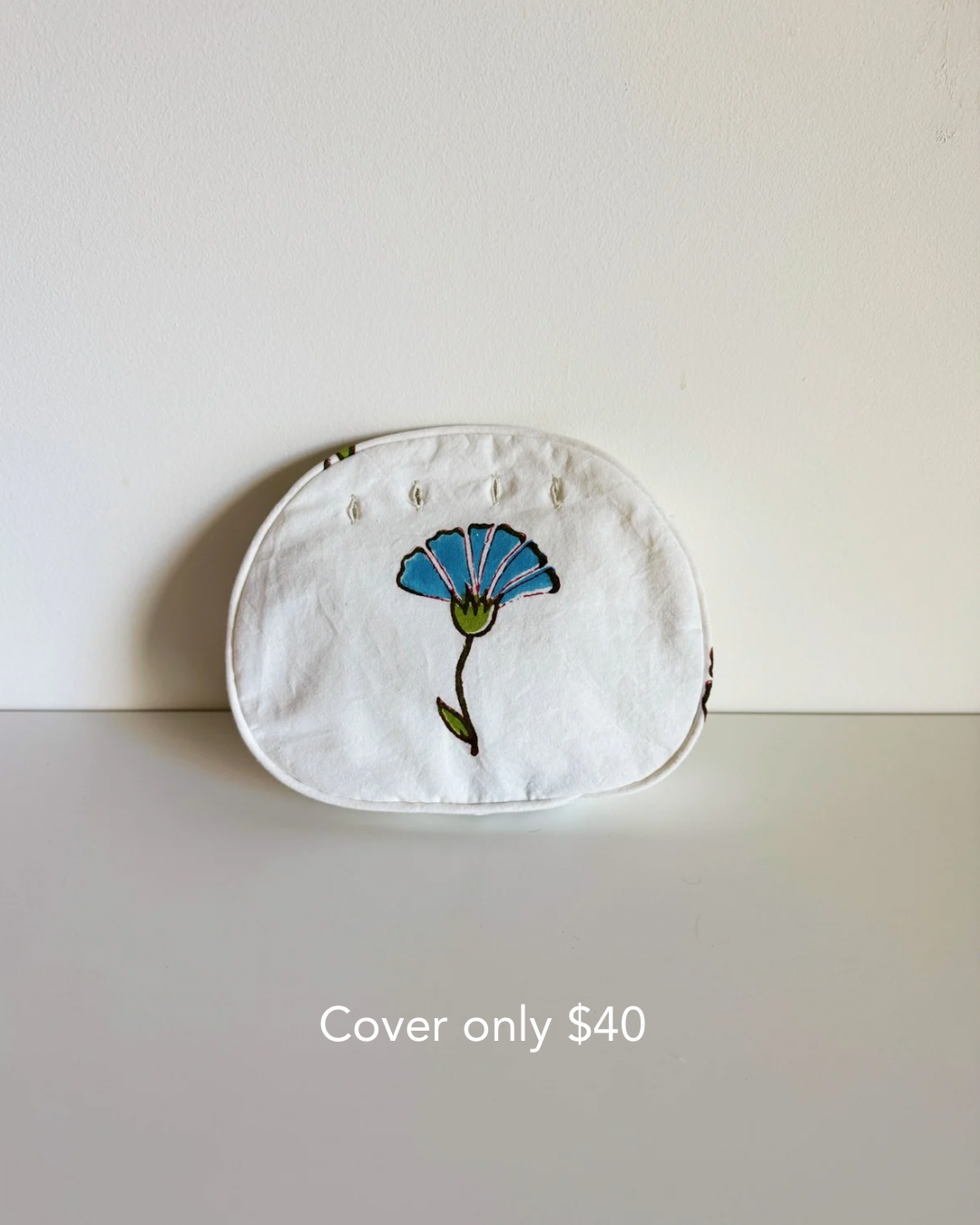 Bermuda Bag with Wooden Handles Ginko Turquoise