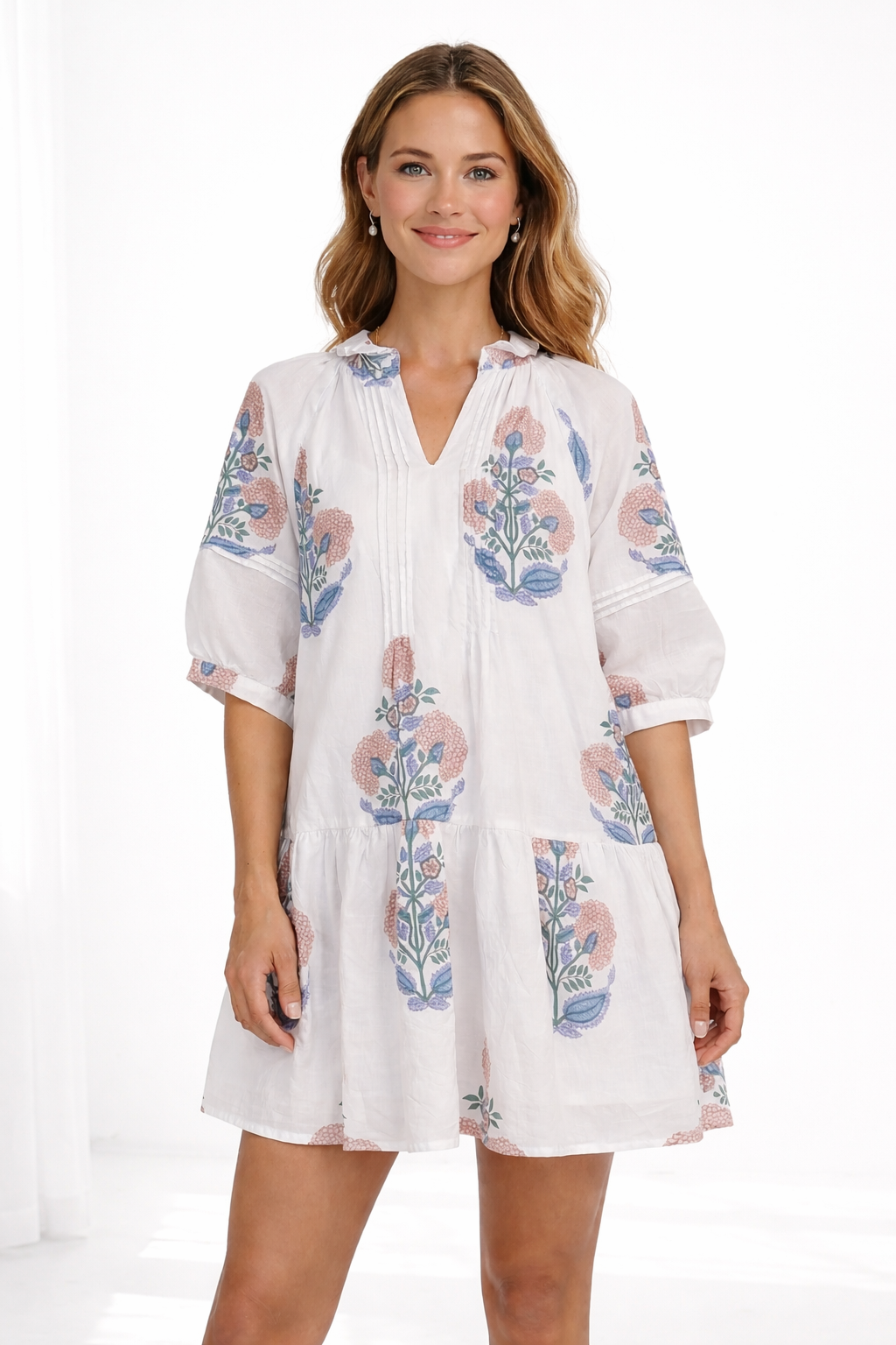 Puff Sleeve Chloe Mini | Botanical Mocha