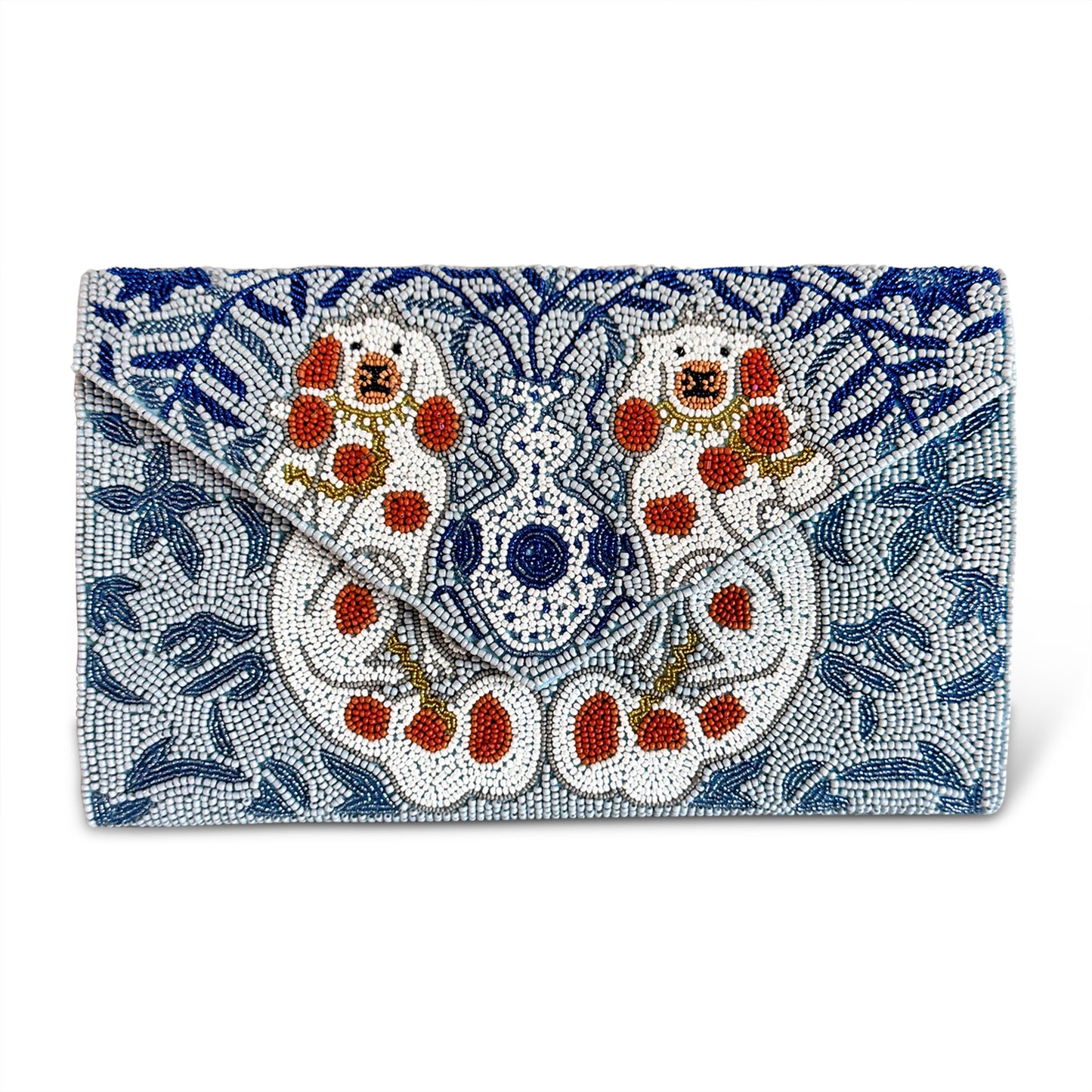Beaded Clutch Bag | Flower Doggies