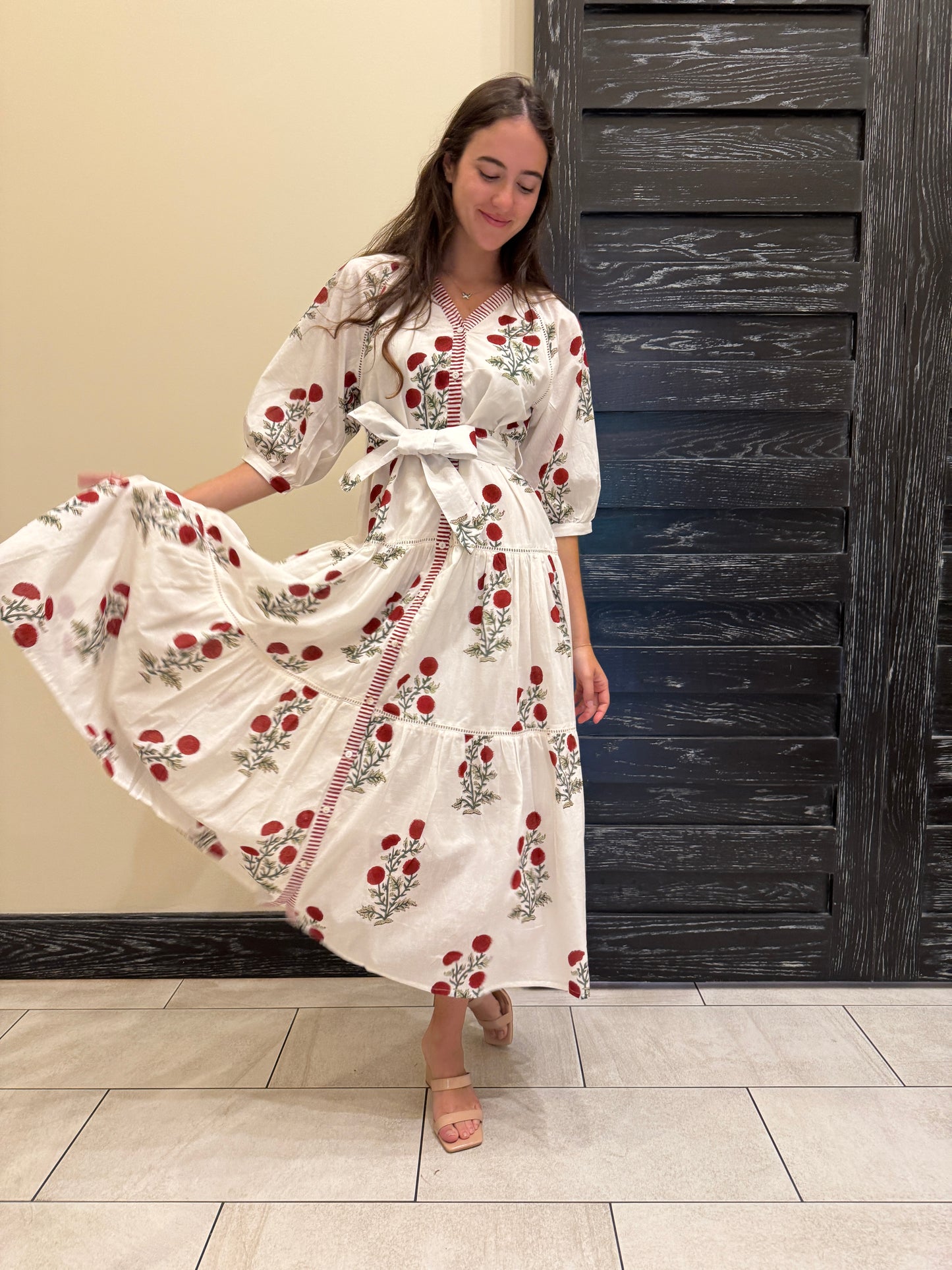 Botanica Maxi Dress | Rouge