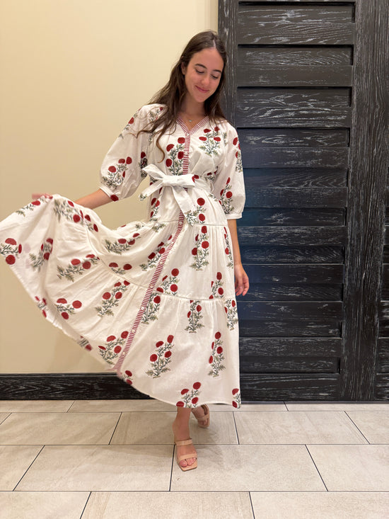 Botanica Maxi Dress | Rouge