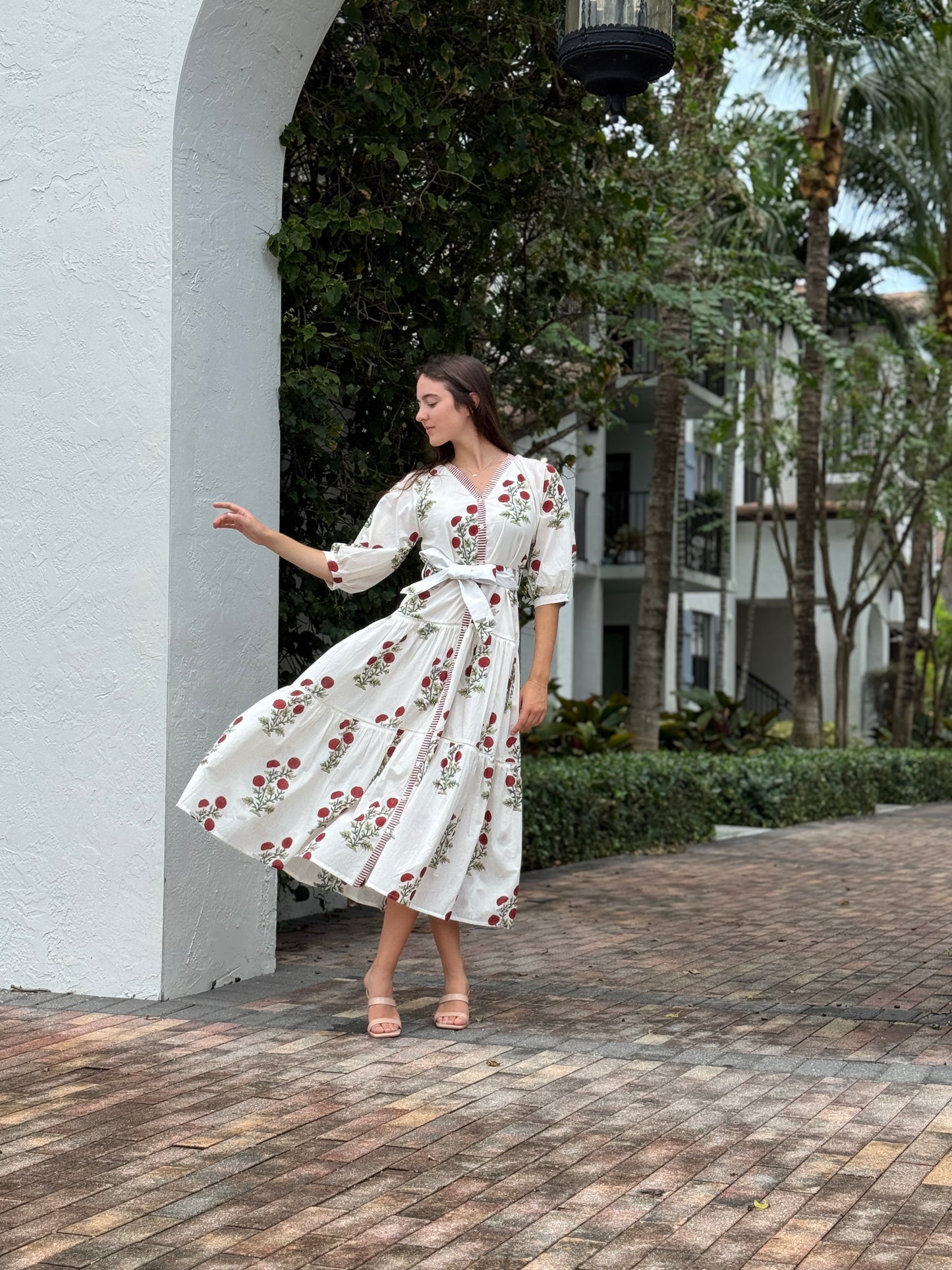 Botanica Maxi Dress | Rouge