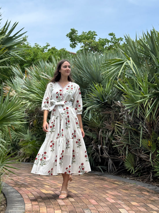 Botanica Maxi Dress | Rouge