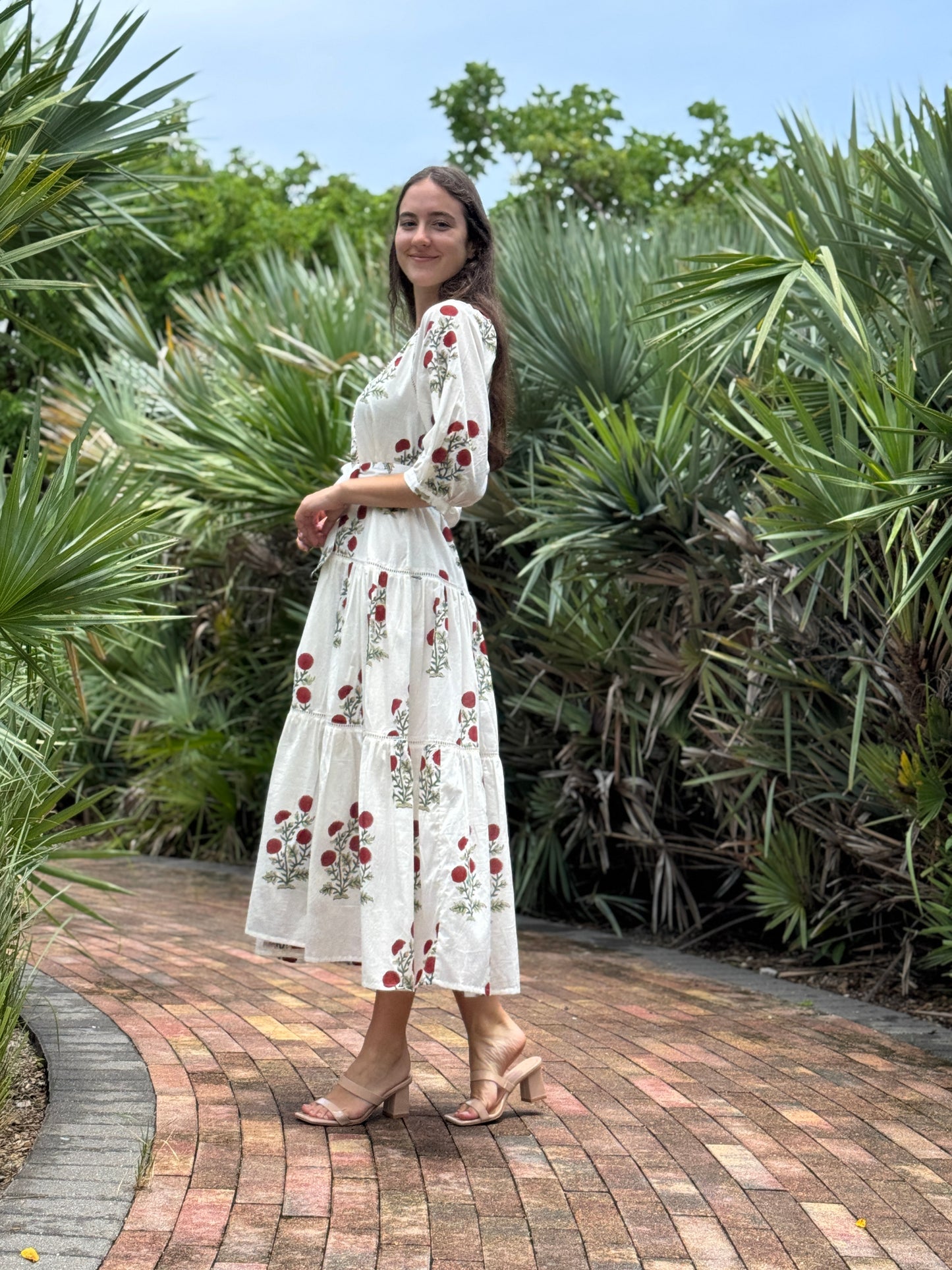 Botanica Maxi Dress | Rouge