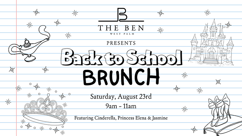 A Back To School Character Brunch