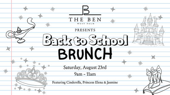 A Back To School Character Brunch
