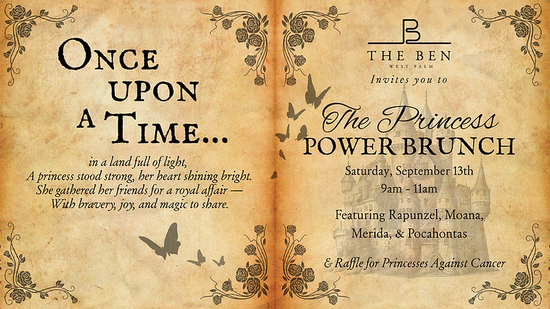 A Princess Power Character Brunch