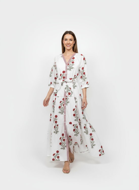 Botanica Maxi Dress | Rouge