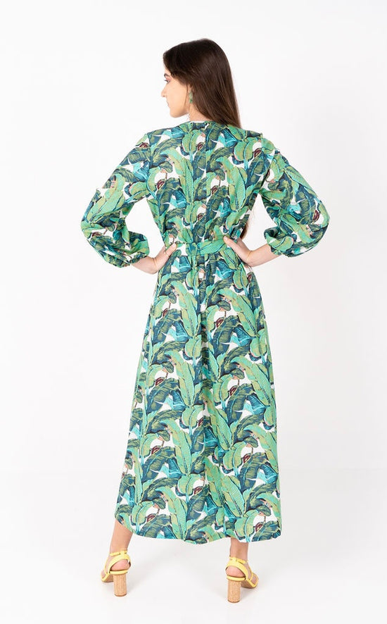 Load image into Gallery viewer, Princess Dress | Banana Green
