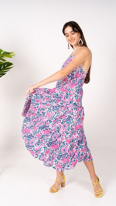 Load image into Gallery viewer, Maxi Dress | Indian Lotus
